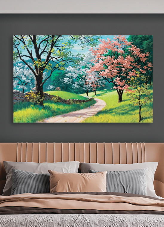 Caminho em flor — interior 2