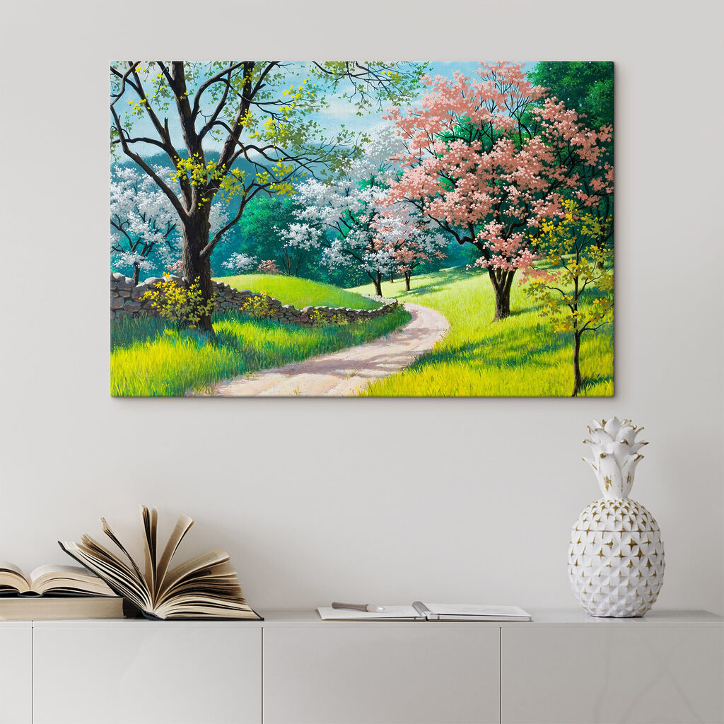 Caminho em flor — interior 4