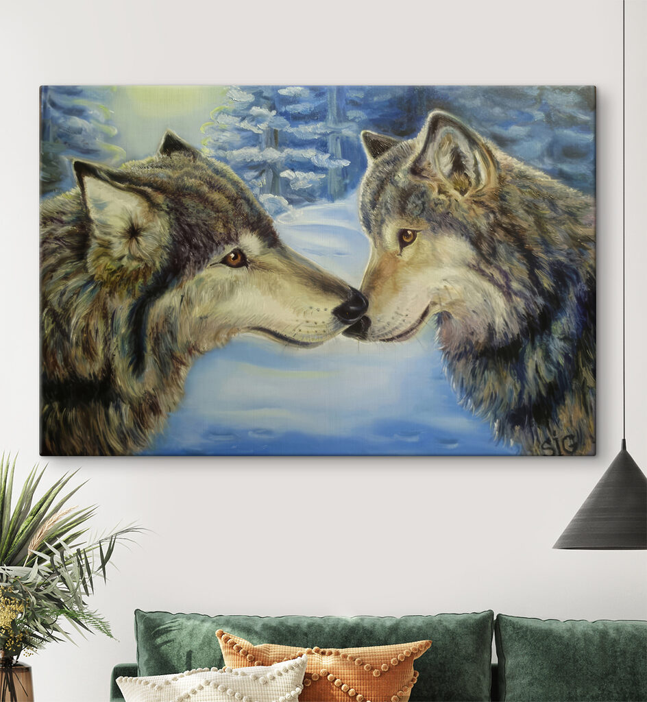 Lobos quase a tocar-se — interior 4