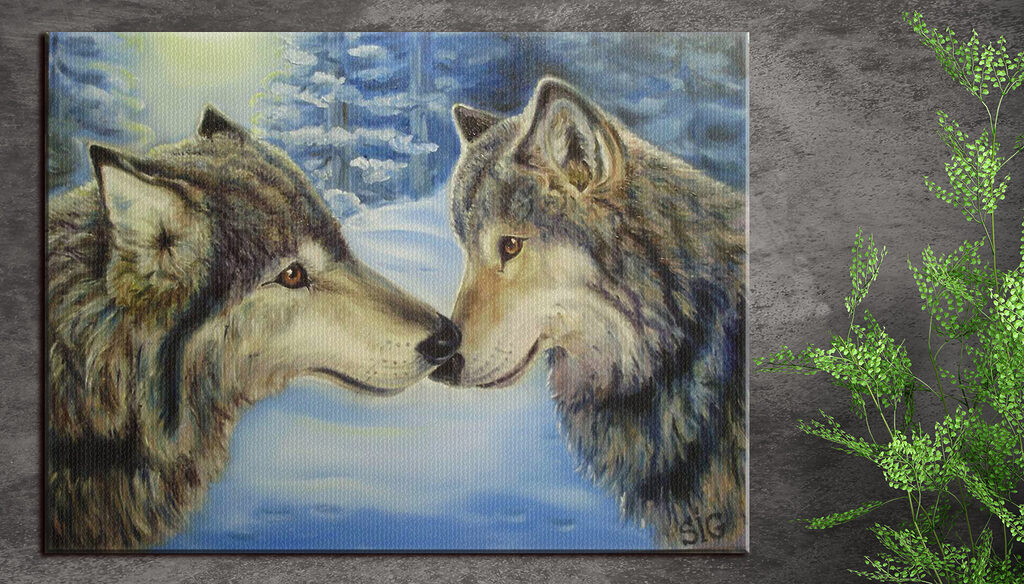 Lobos quase a tocar-se — interior 2