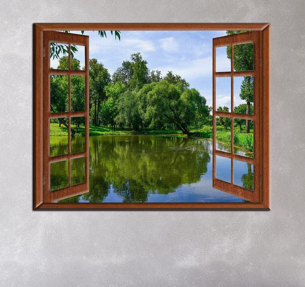 Janela sobre a água — interior 1