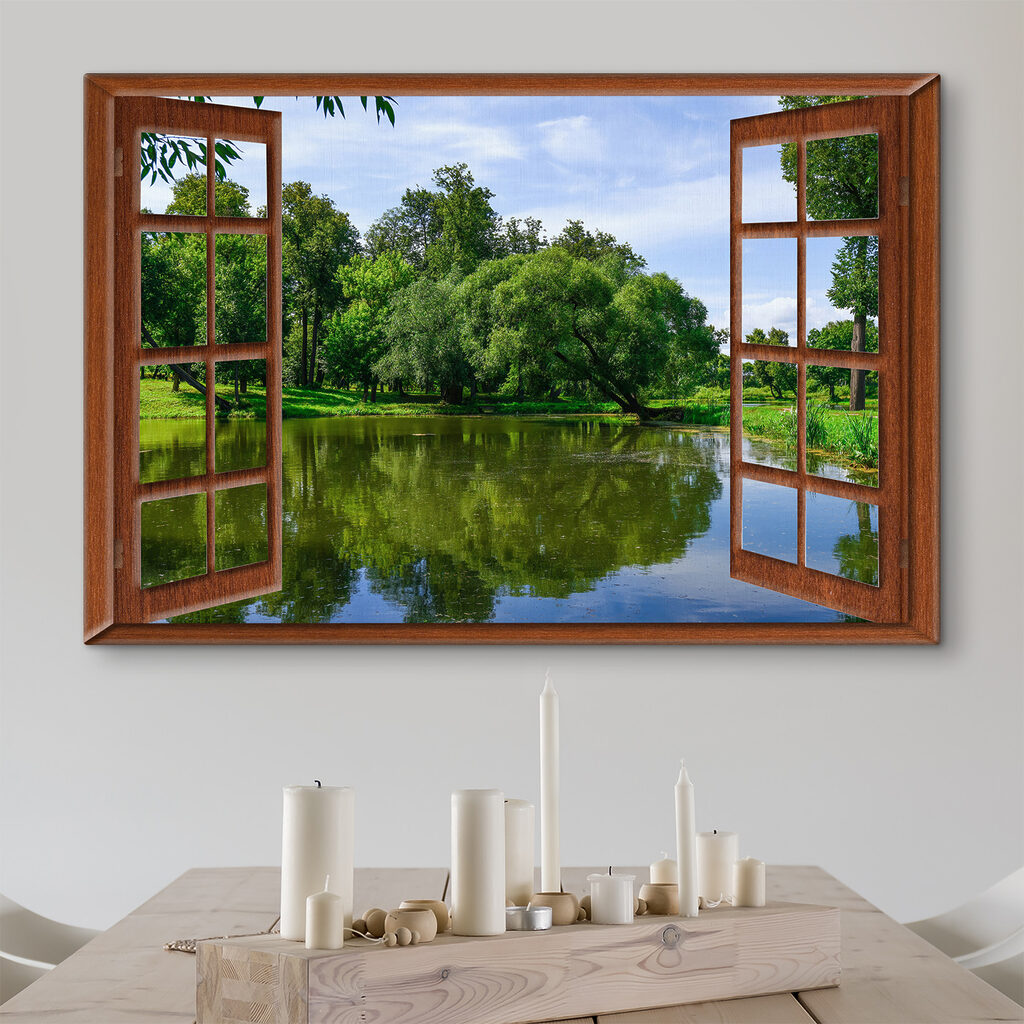 Janela sobre a água — interior 4