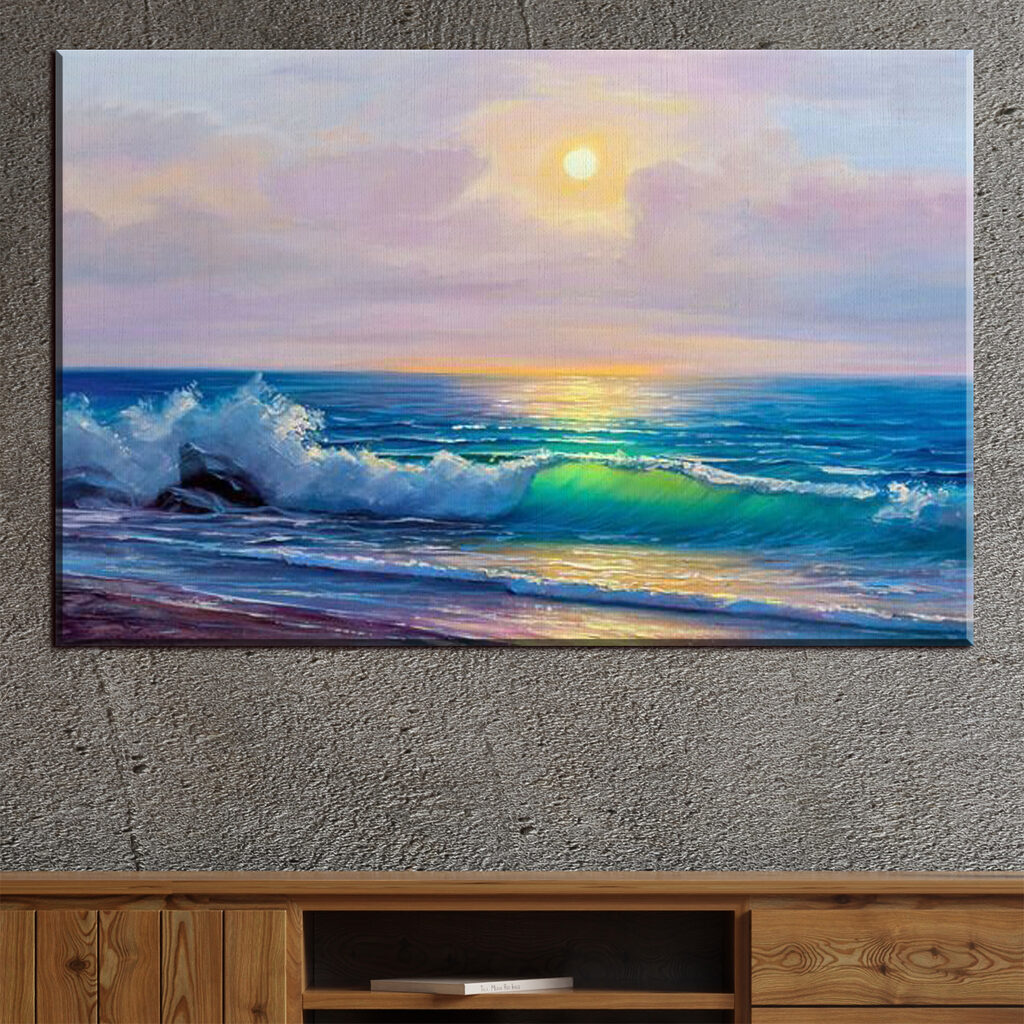 Luz sobre as ondas — interior 1
