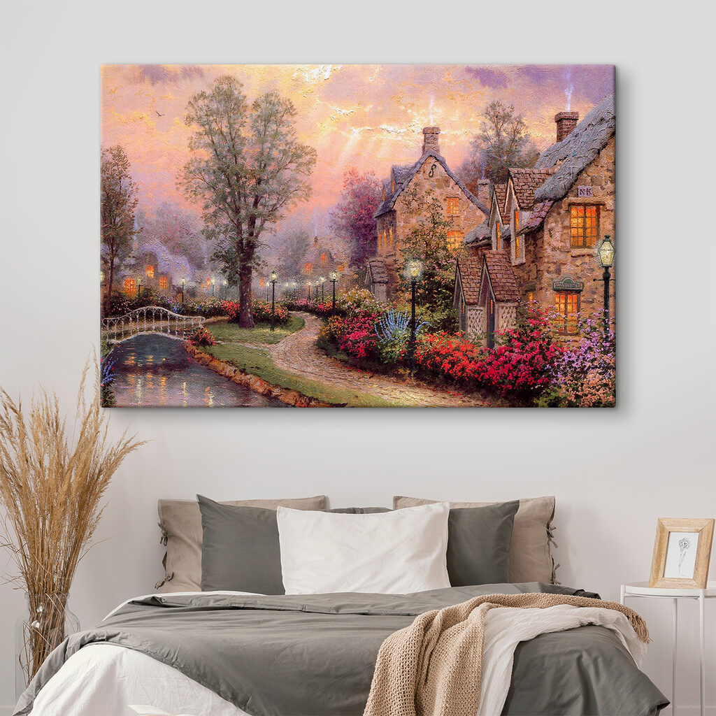 Caminho ao entardecer — interior 2