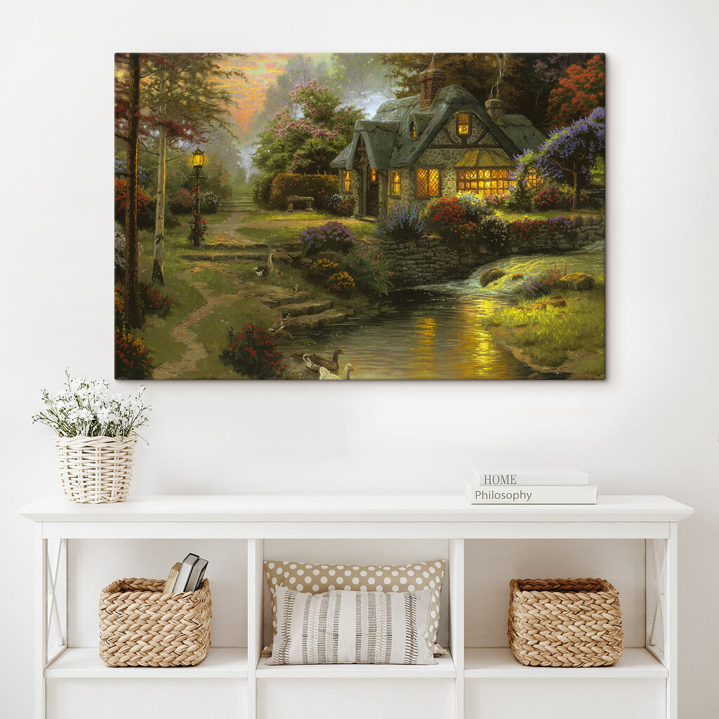 Casinha ao crepúsculo — interior 3