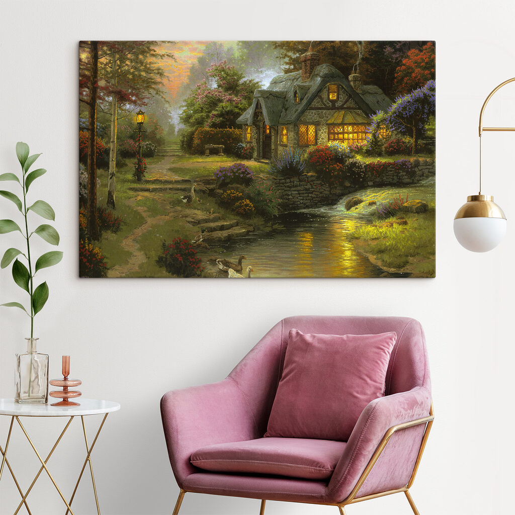 Casinha ao crepúsculo — interior 4