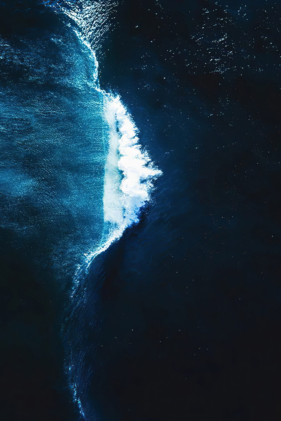 Onda em azul-noite — design completo
