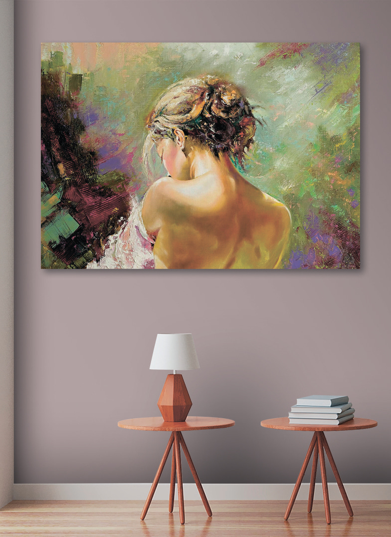 Olhar sobre o ombro — interior 1