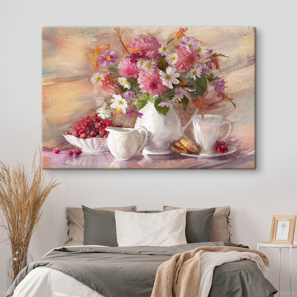 Flores com fruta — interior 4