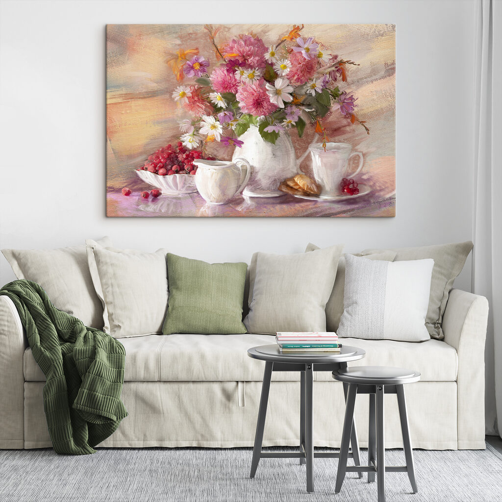 Flores com fruta — interior 5