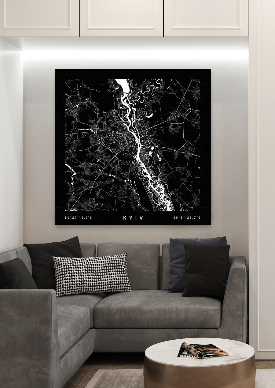 Mapa de Kyiv — interior 1