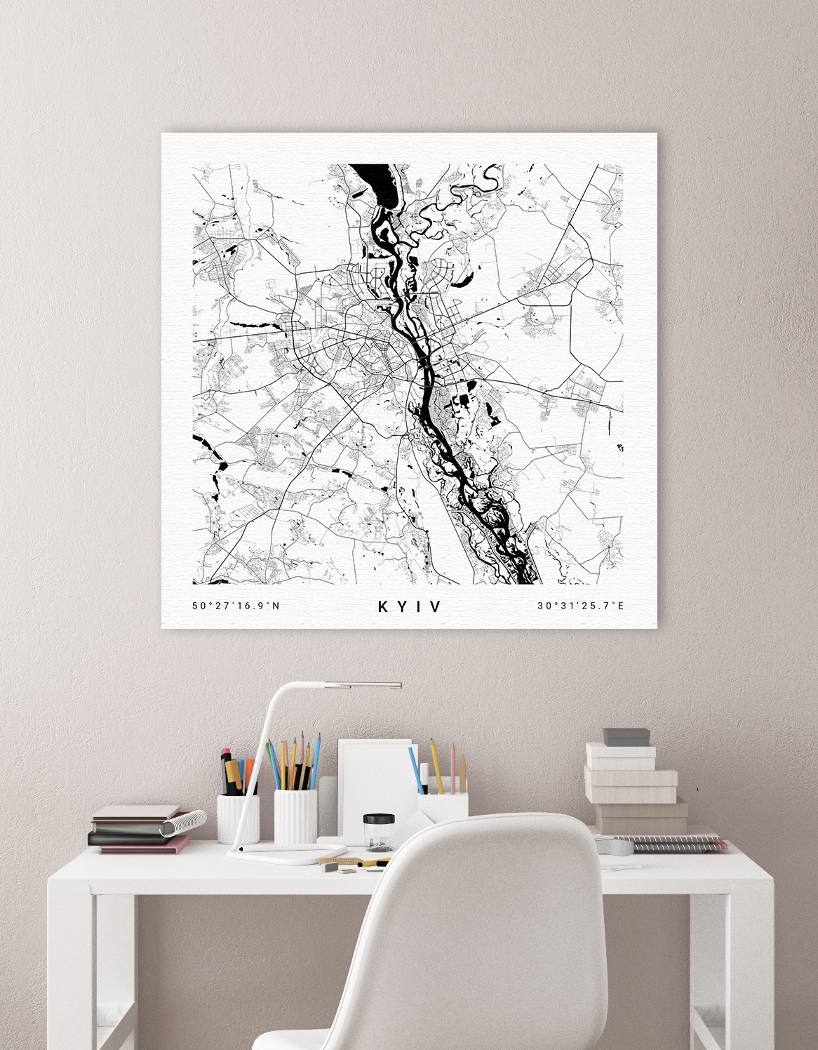 Mapa de Kyiv — interior 3