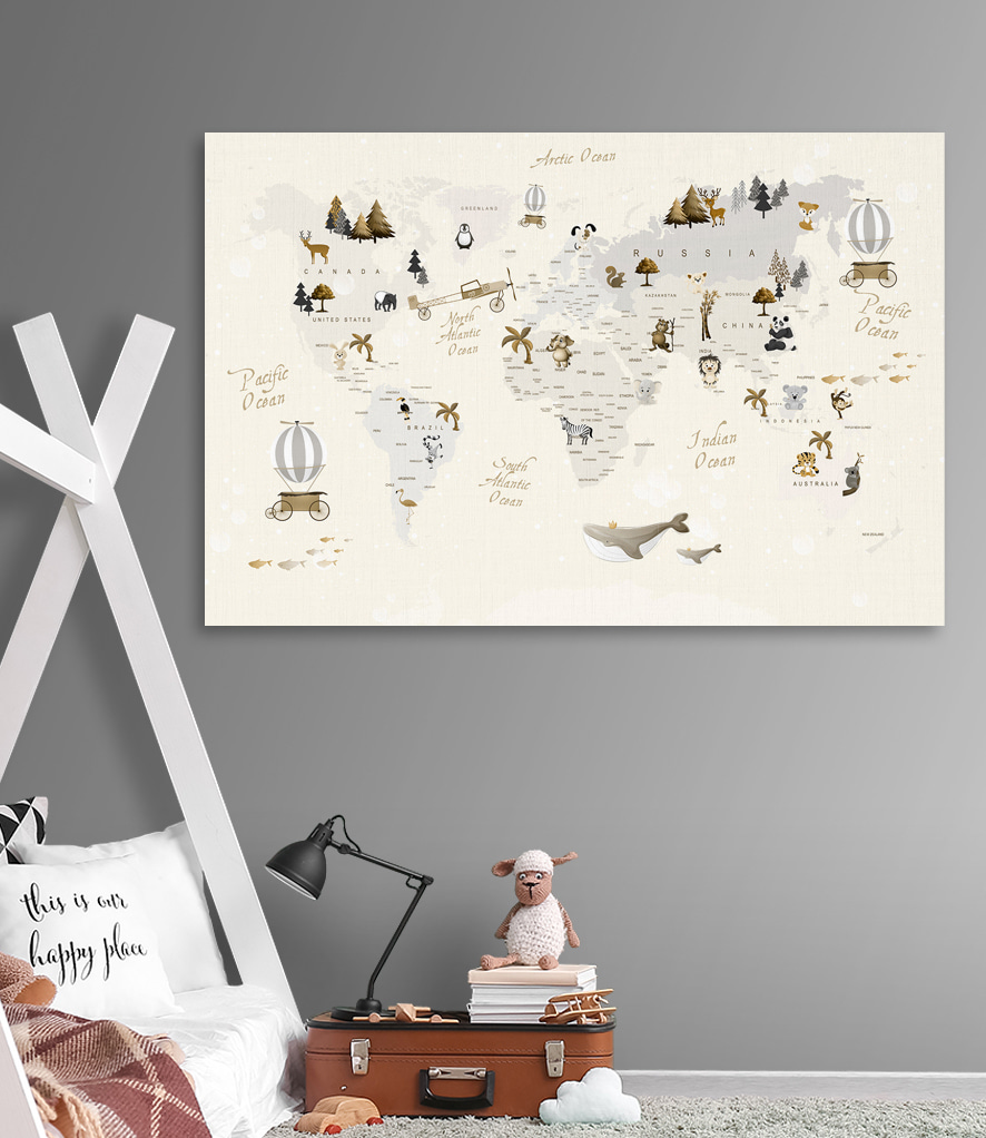 O mundo como aventura num interior