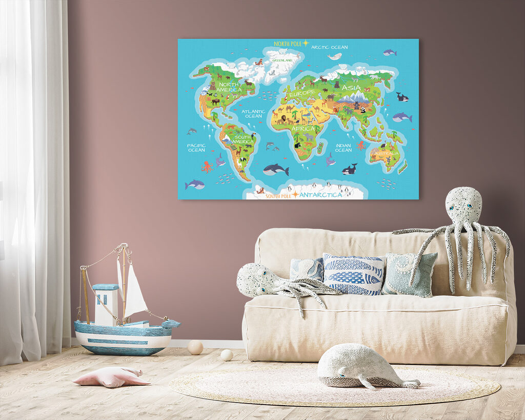 Viagem colorida pelo mundo — interior 4