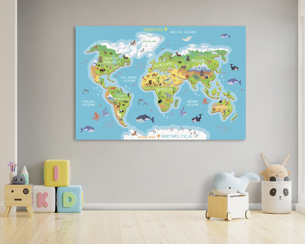 Viagem colorida pelo mundo — interior 5
