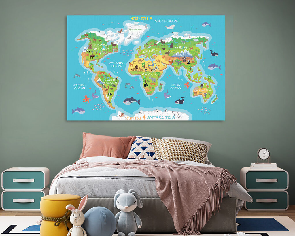 Viagem colorida pelo mundo — interior 6