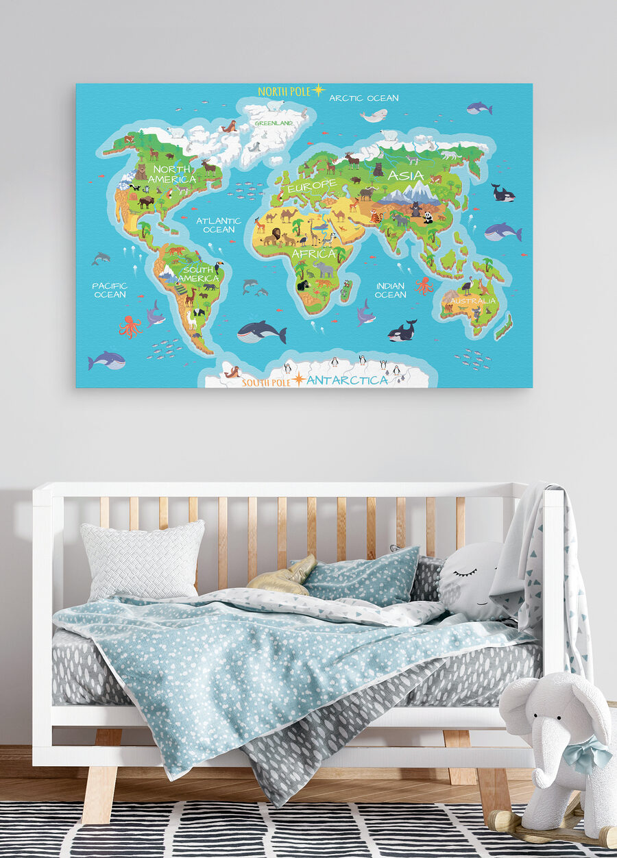 Viagem colorida pelo mundo — interior 2