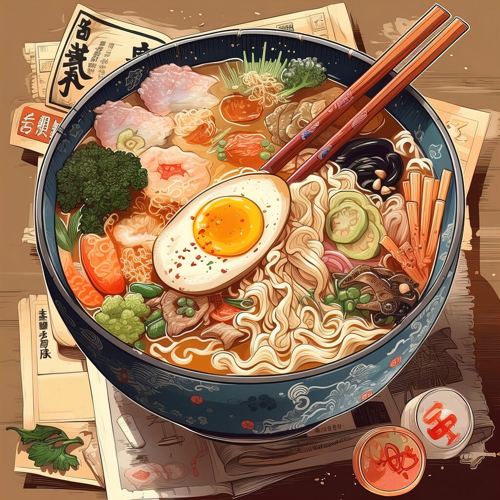 Tigela de ramen — design completo