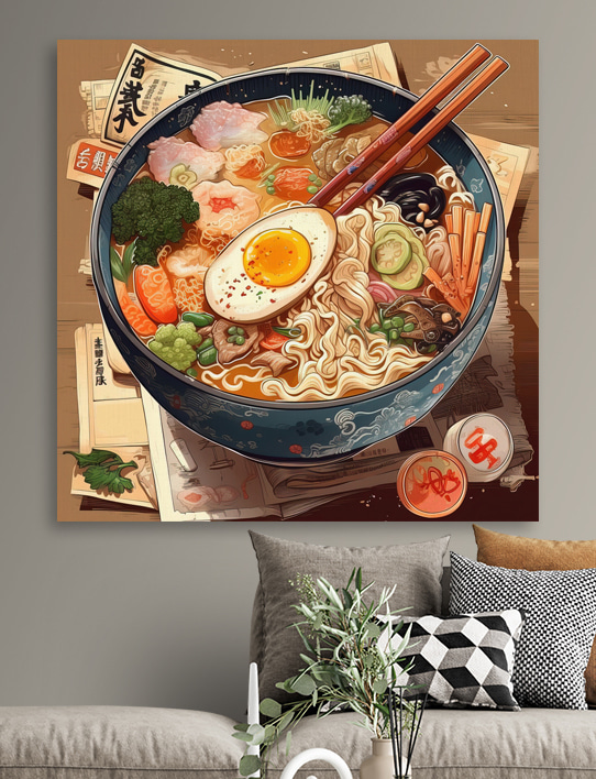Tigela de ramen — interior 3