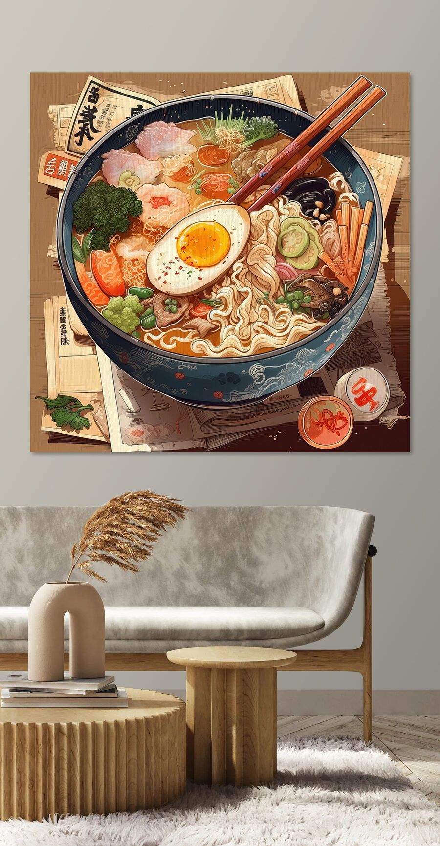 Tigela de ramen — interior 1