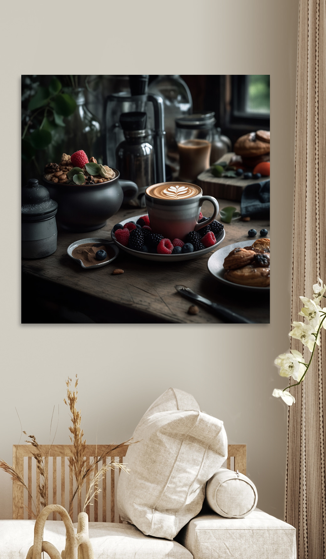 Café com algo doce — interior 1