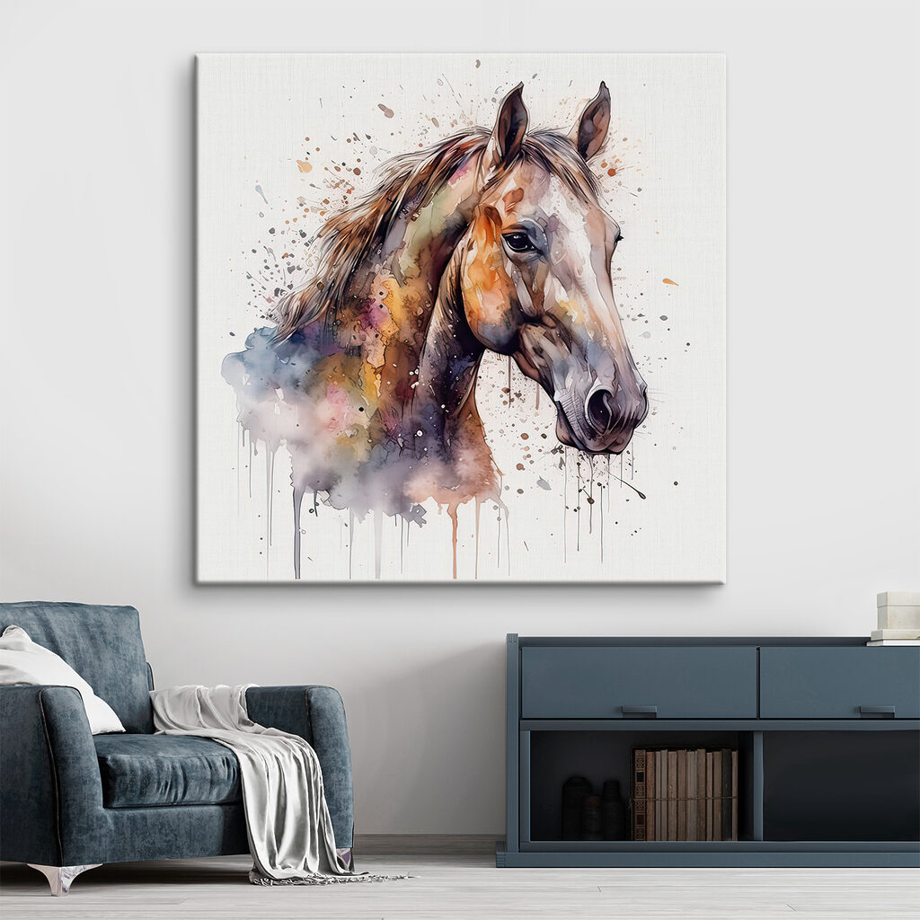 Cavalo em tons outonais — interior 8