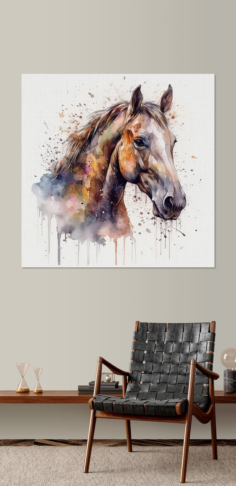 Cavalo em tons outonais — interior 7