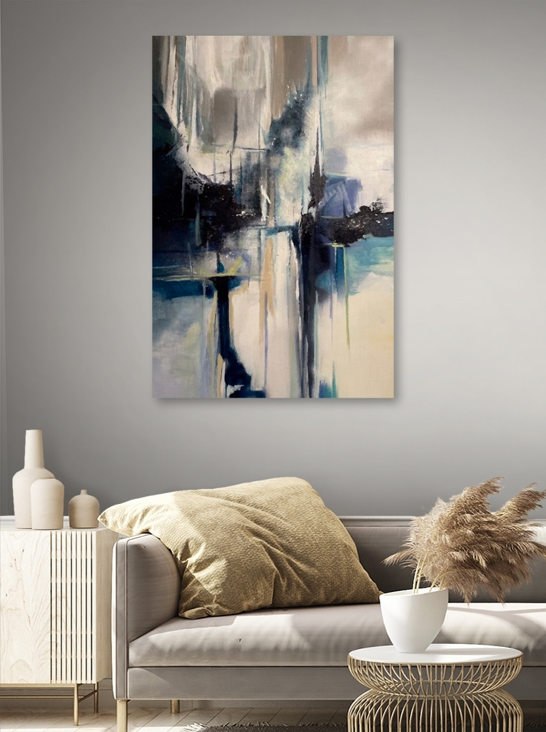 Reflexos escuros em tinta — interior 7