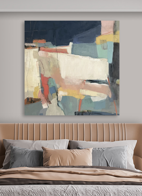 Blocos soltos, cores suaves — interior 2
