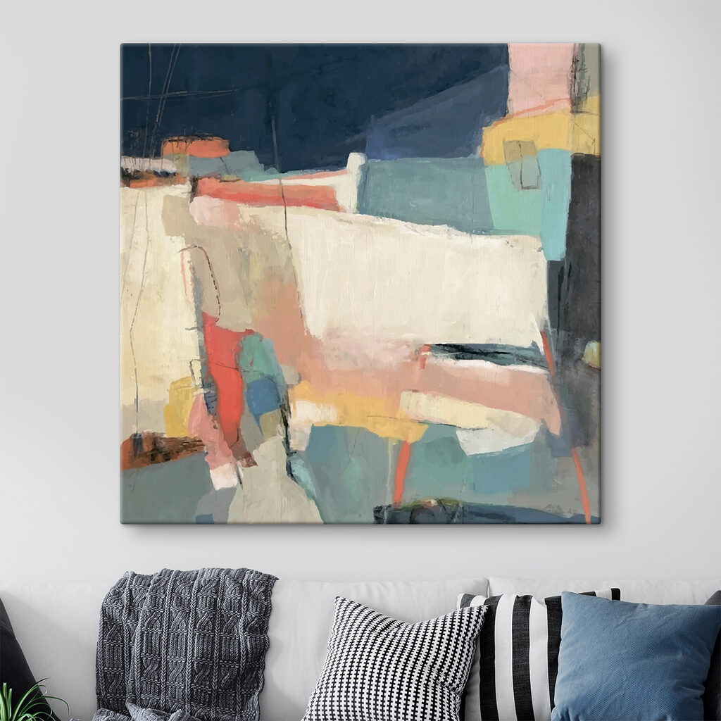 Blocos soltos, cores suaves — interior 8