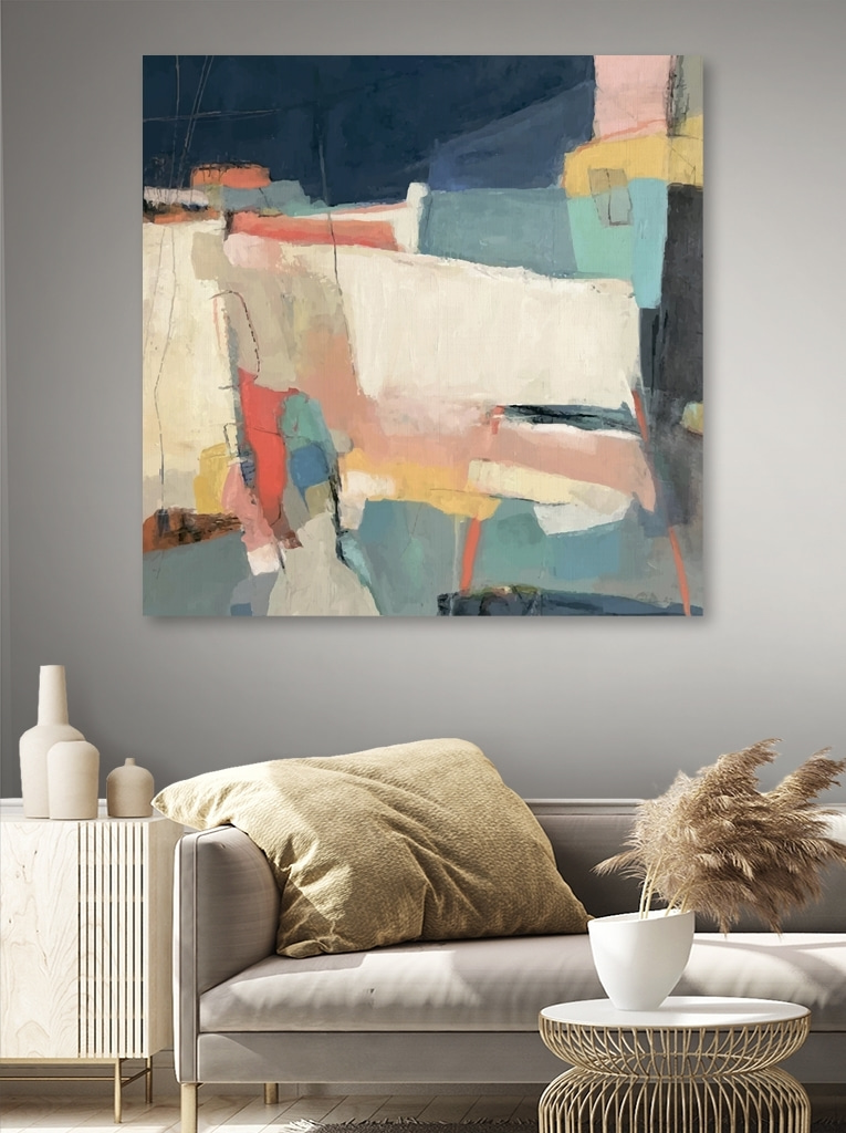 Blocos soltos, cores suaves — interior 5