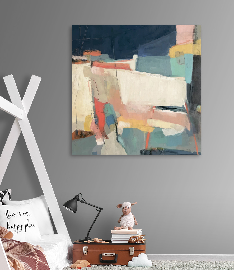 Blocos soltos, cores suaves — interior 6