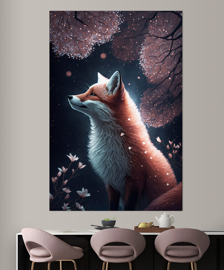 Raposa sob estrelas — interior 3