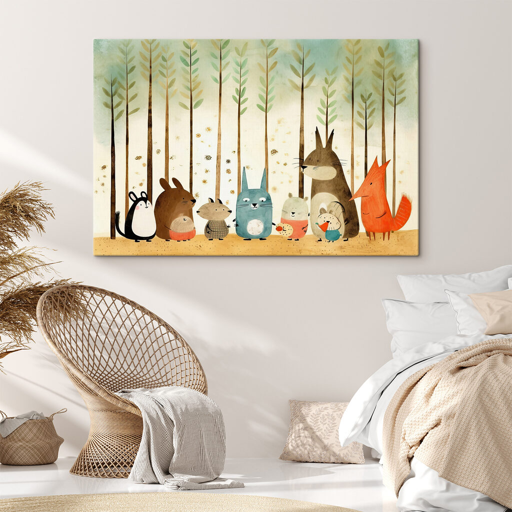 Animais lado a lado — interior 3