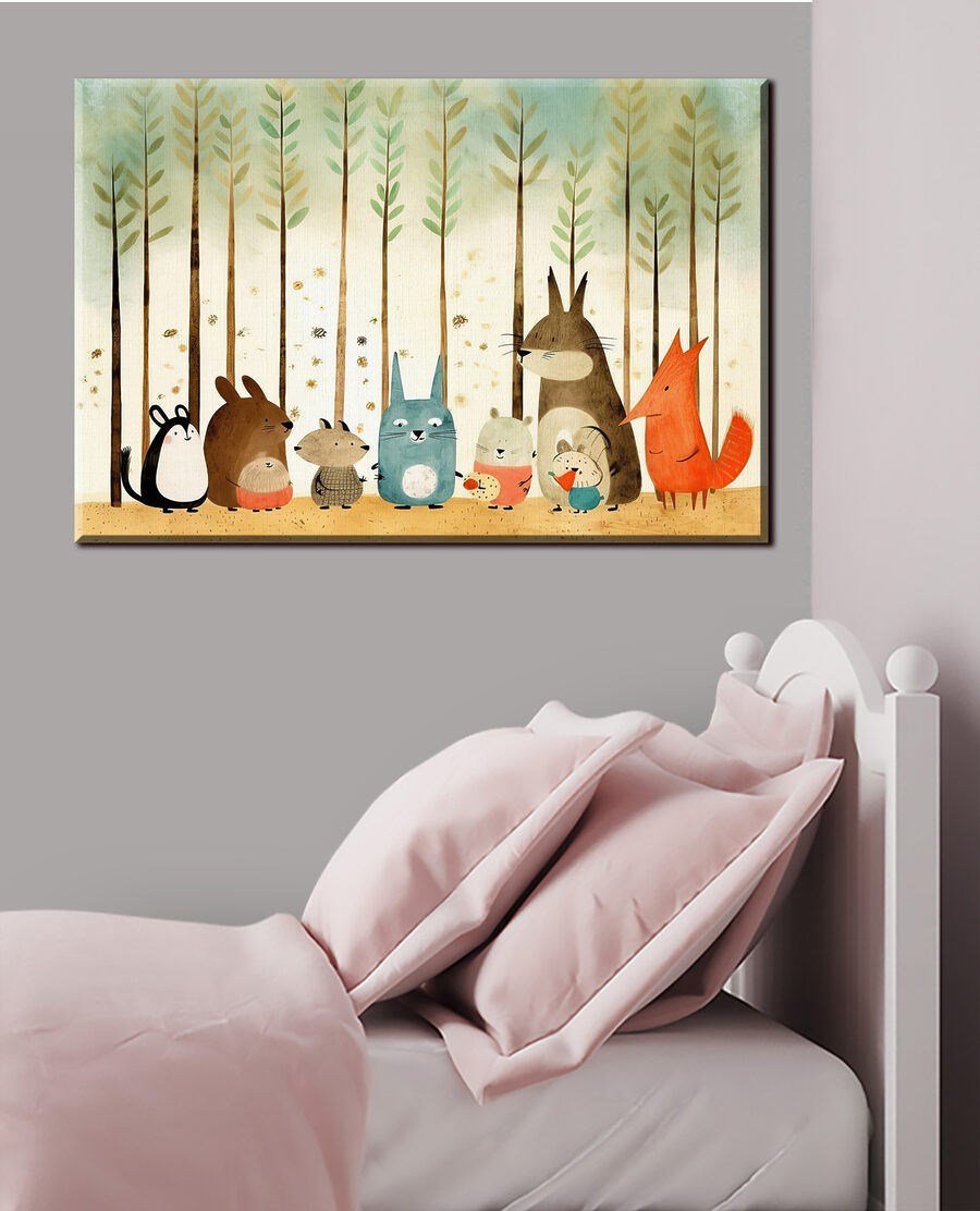 Animais lado a lado — interior 2
