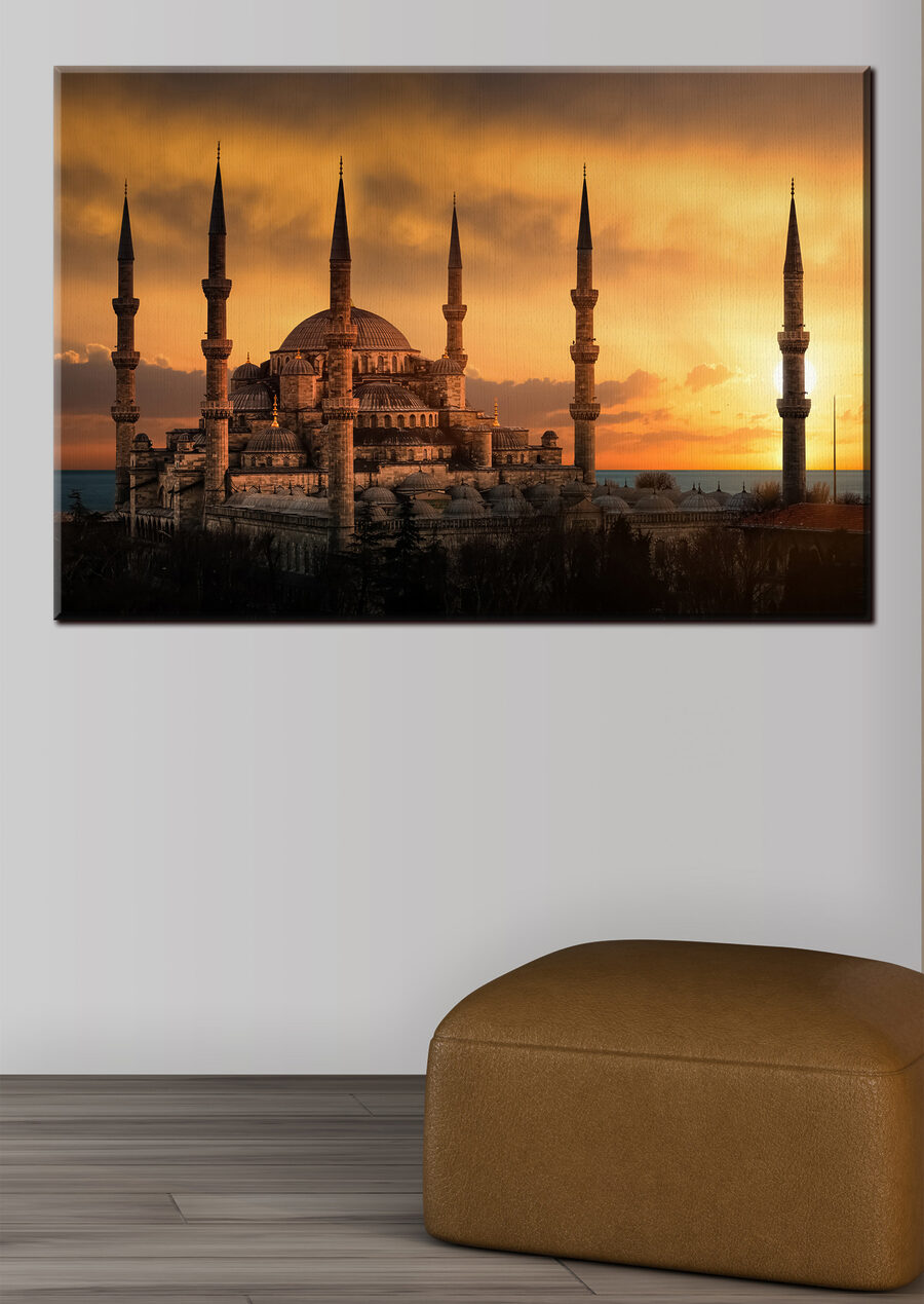 Minaretes no entardecer — interior 2