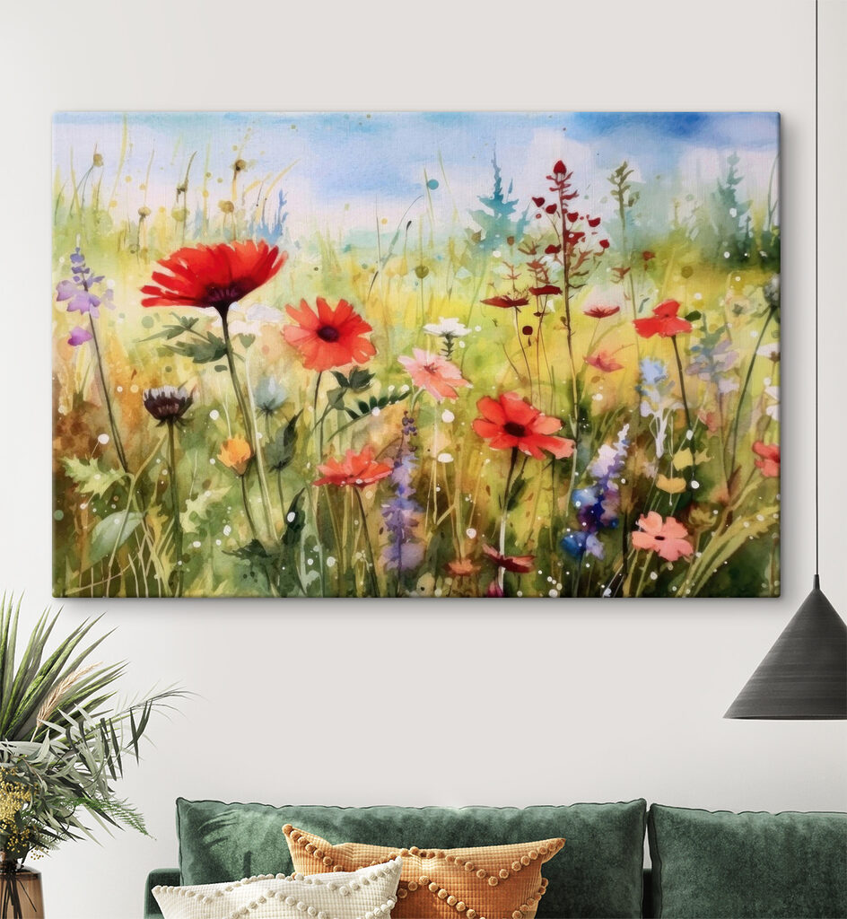 Campo em flor — interior 3