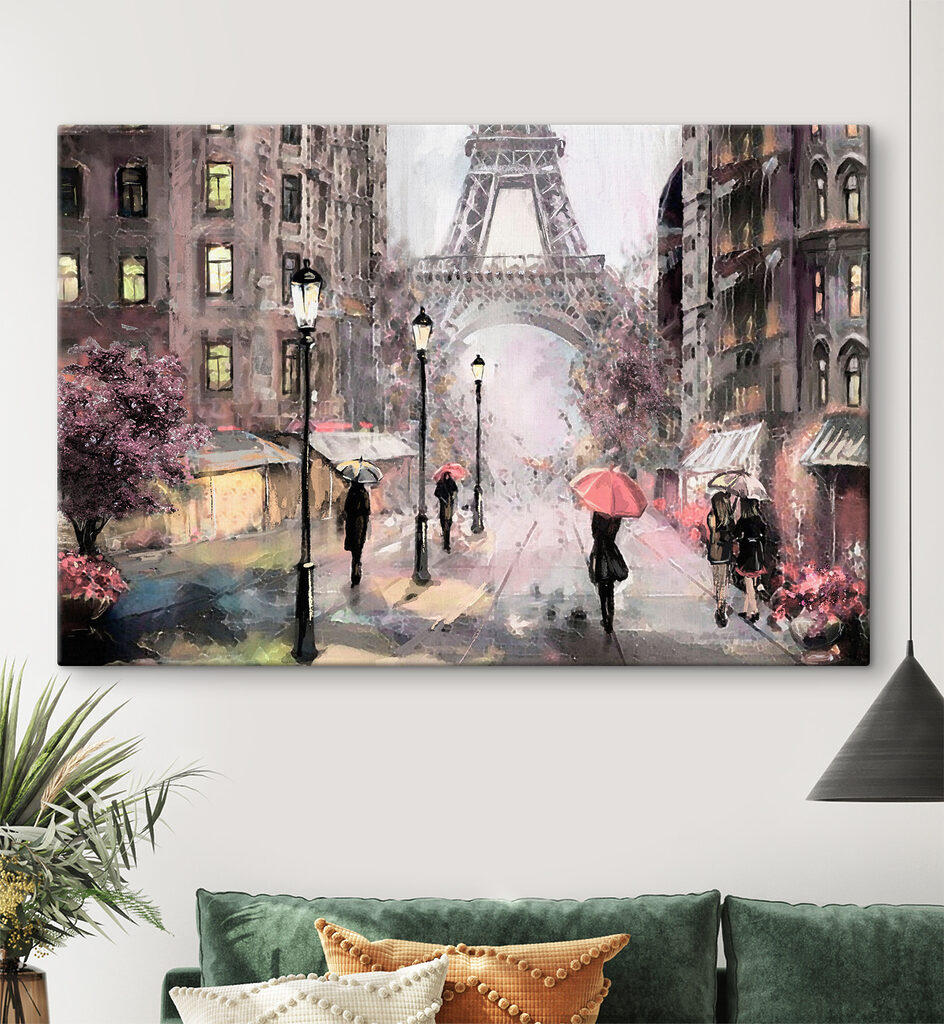 Guarda-chuvas junto à Eiffel — interior 4