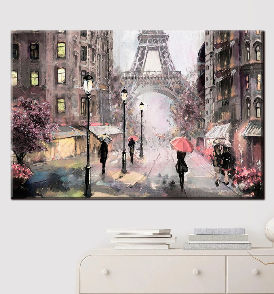Guarda-chuvas junto à Eiffel — interior 3