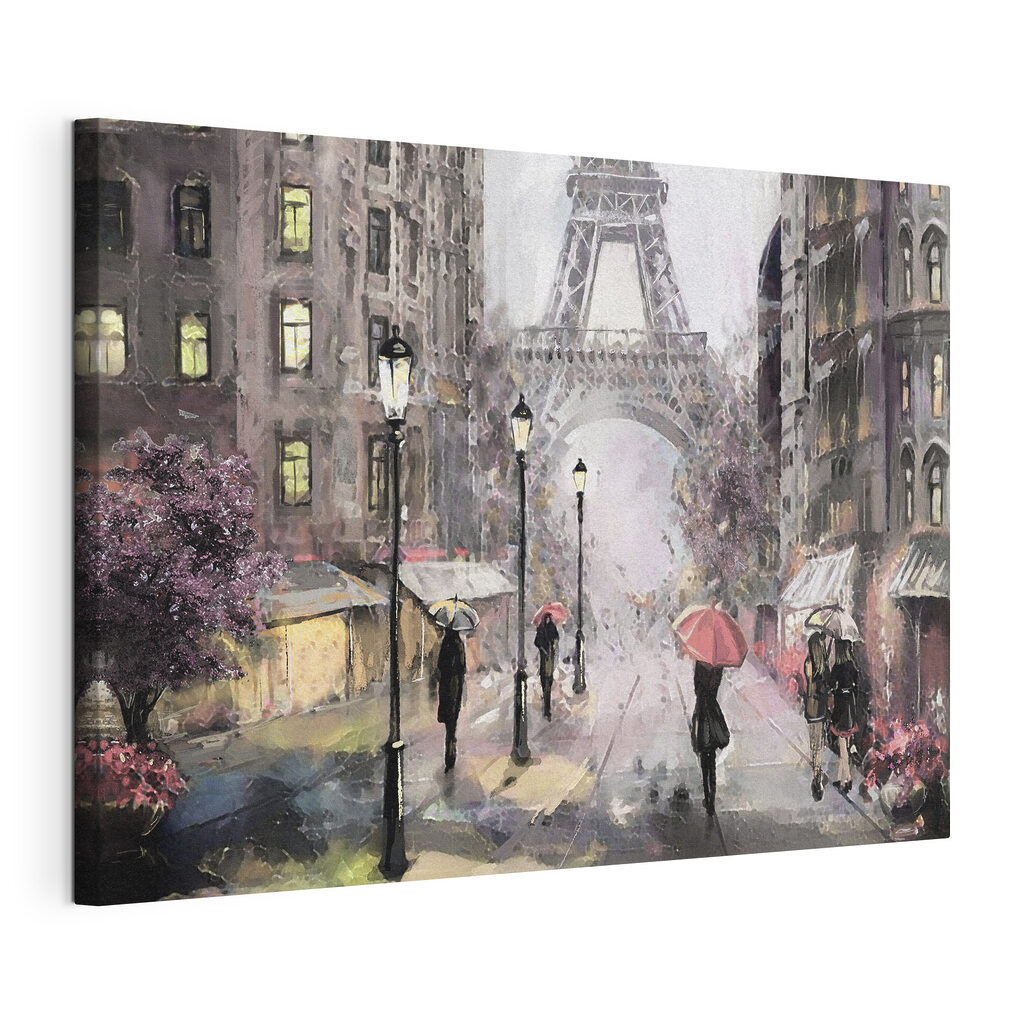 Guarda-chuvas junto à Eiffel — vista do produto