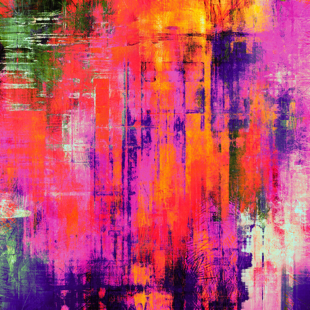 Cores em riscas ásperas — design completo