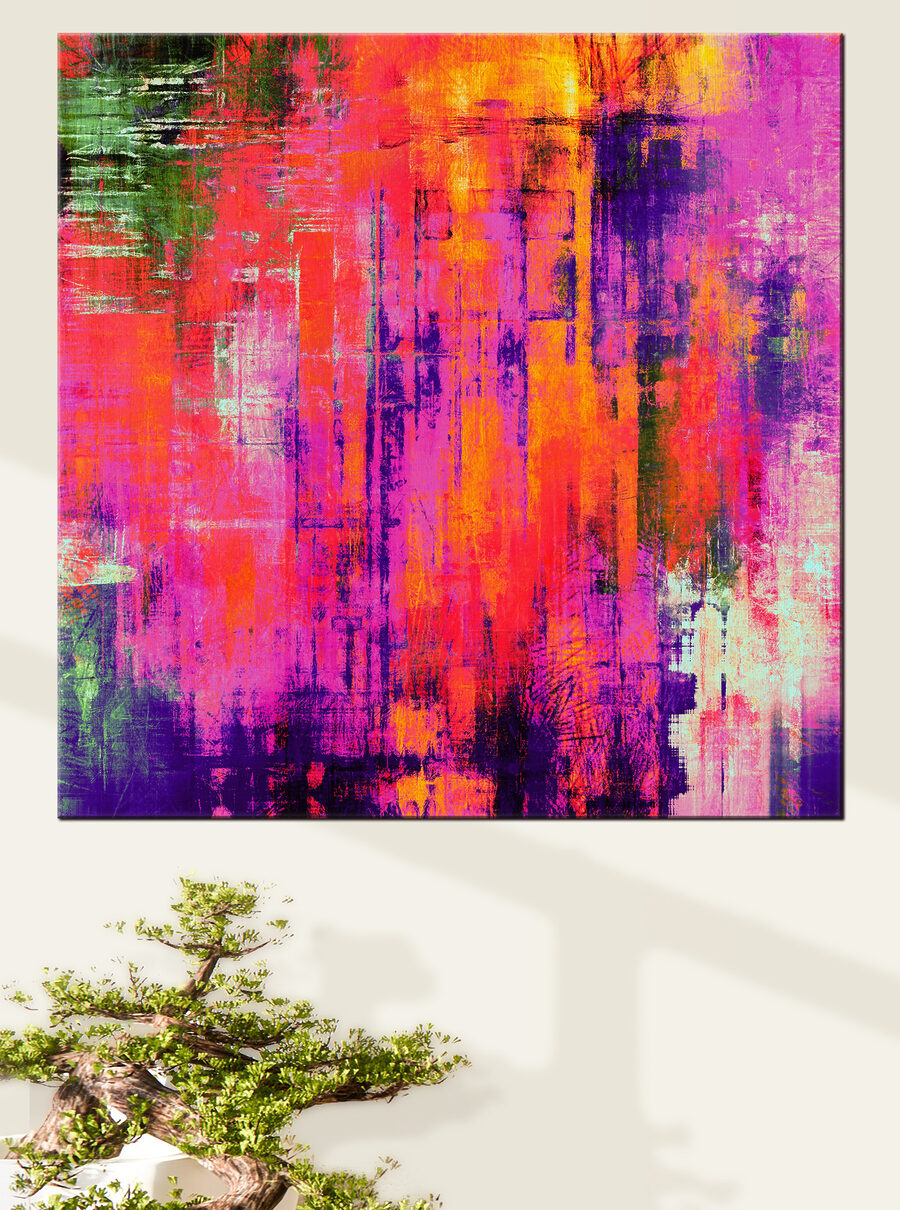 Cores em riscas ásperas — interior 1