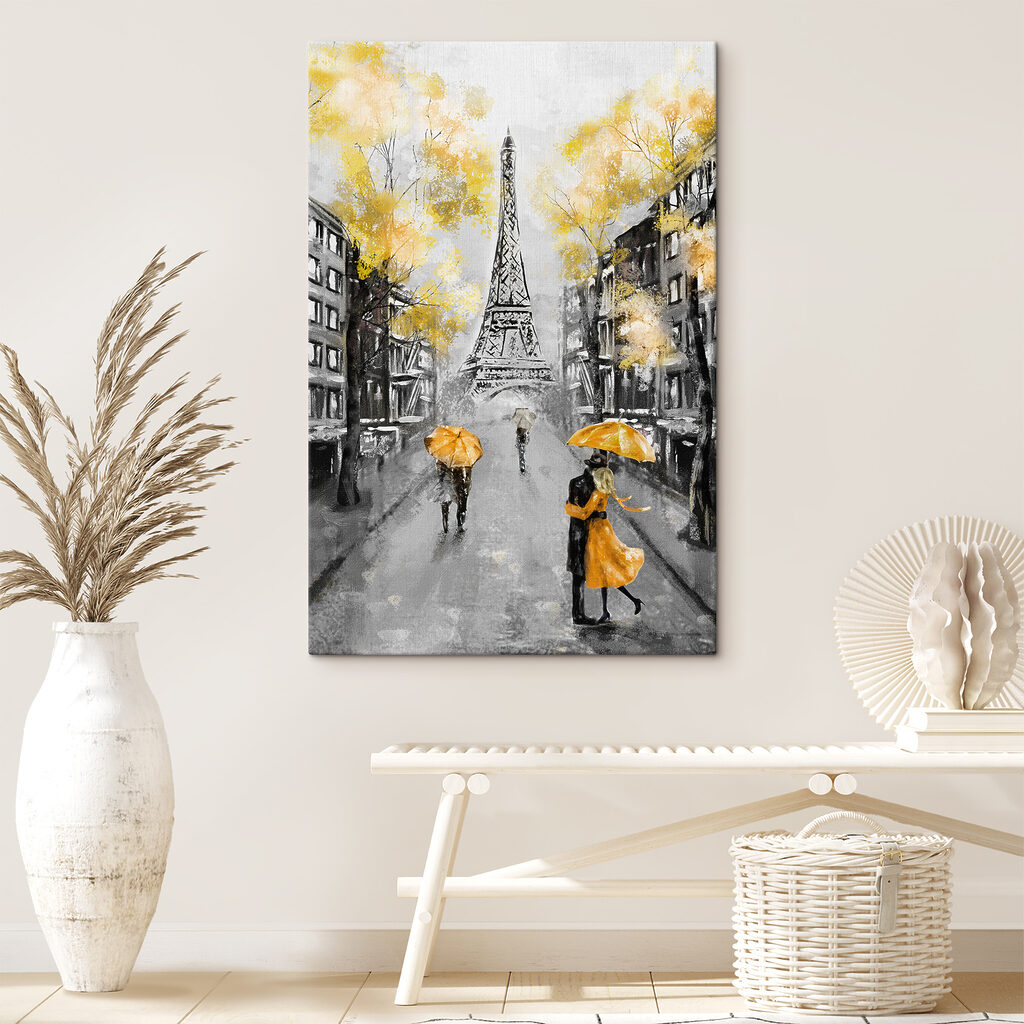 Guarda-chuvas amarelos em Paris — interior 6