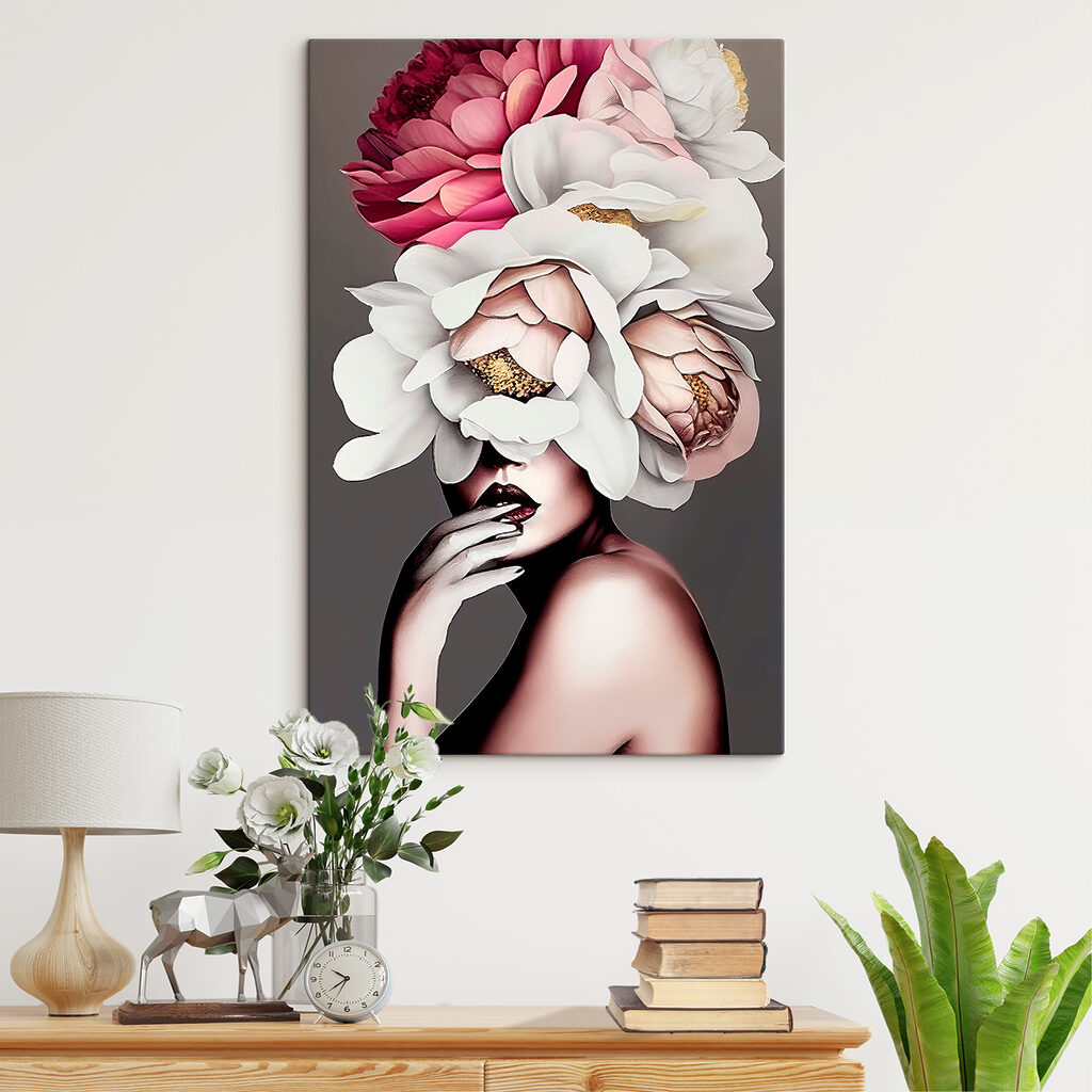 Rosto entre flores — interior 6