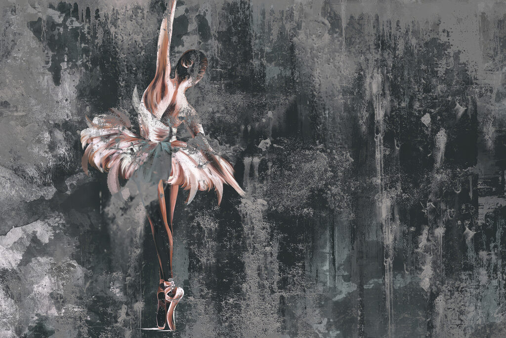 Salto em cor-de-rosa — design completo