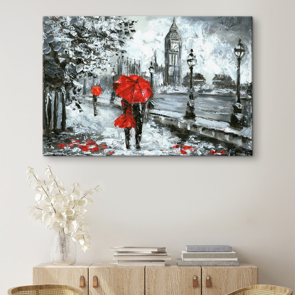 Guarda-chuvas em Londres — interior 4