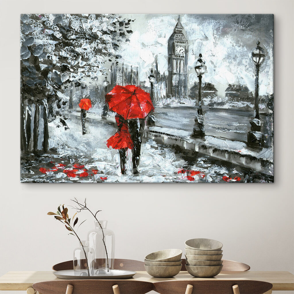 Guarda-chuvas em Londres — interior 6