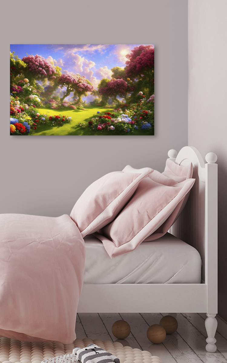 Prado aberto em flor — interior 2