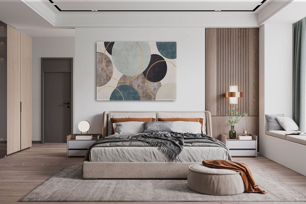 Círculos sobre planos cinzentos — interior 2