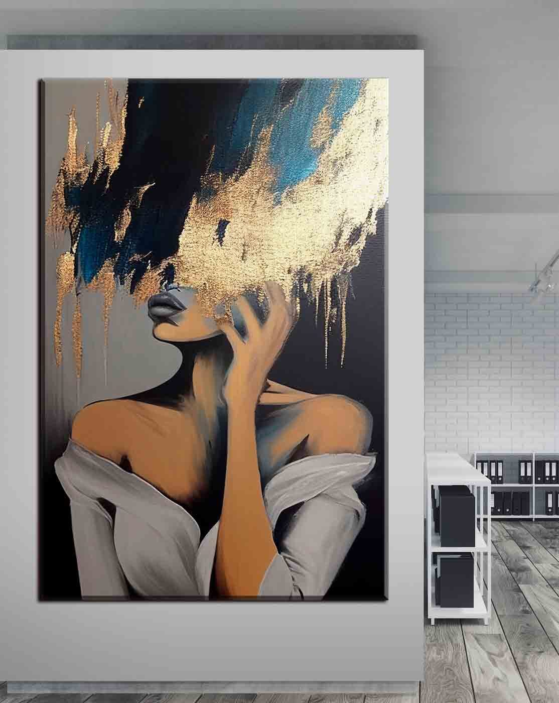 Olhar entre pinceladas — interior 1
